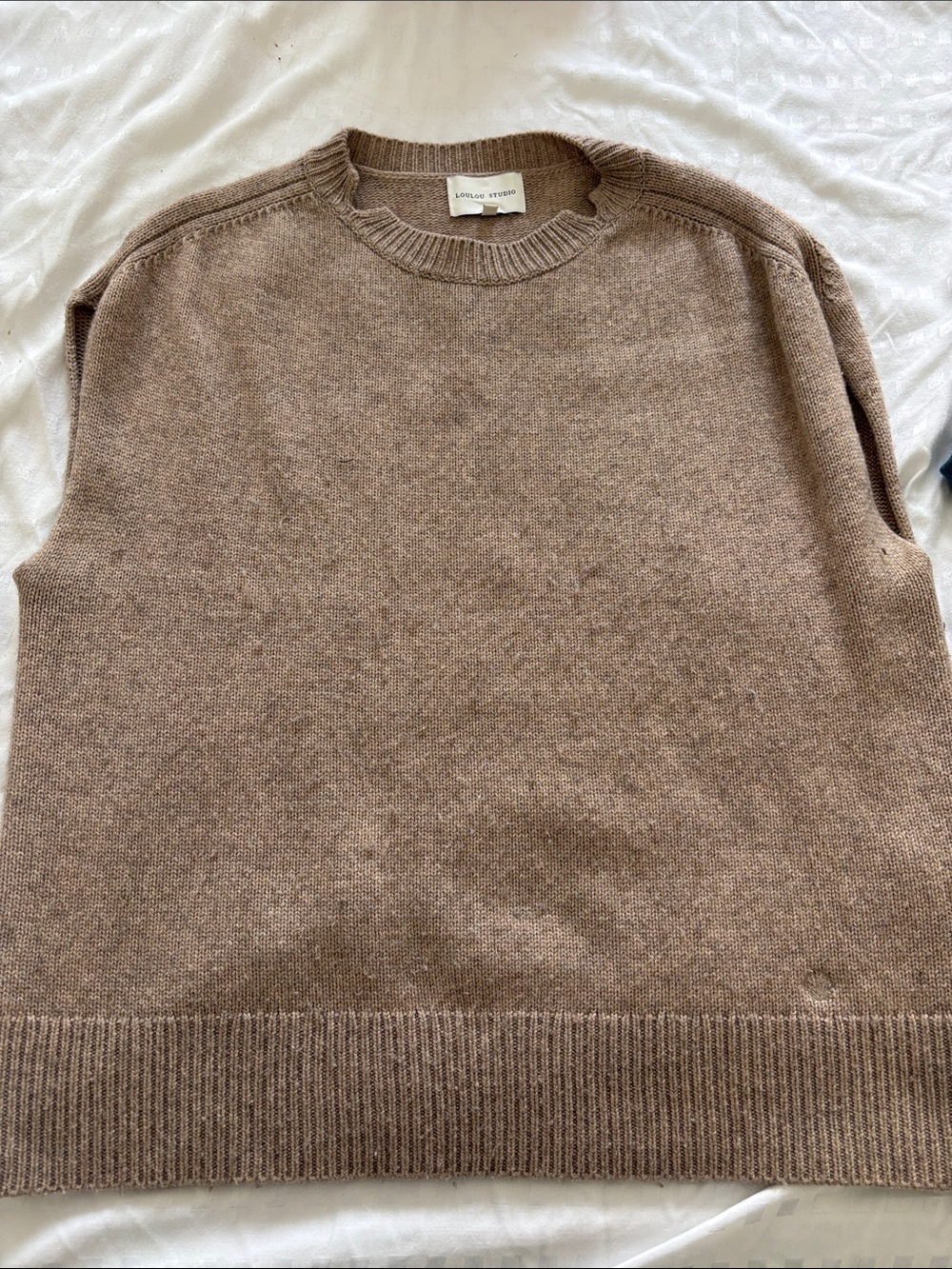 Women’s Crewneck Sweater in Light Brown